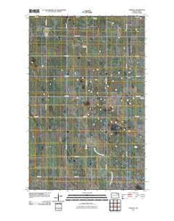 Fairdale North Dakota Historical topographic map, 1:24000 scale, 7.5 X 7.5 Minute, Year 2011