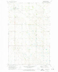 Fairdale North Dakota Historical topographic map, 1:24000 scale, 7.5 X 7.5 Minute, Year 1972