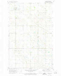Fairdale North Dakota Historical topographic map, 1:24000 scale, 7.5 X 7.5 Minute, Year 1972