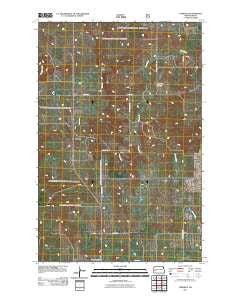 Fairfield North Dakota Historical topographic map, 1:24000 scale, 7.5 X 7.5 Minute, Year 2011