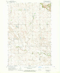 Fairfield SE North Dakota Historical topographic map, 1:24000 scale, 7.5 X 7.5 Minute, Year 1963