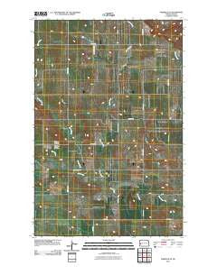Fairfield SE North Dakota Historical topographic map, 1:24000 scale, 7.5 X 7.5 Minute, Year 2011