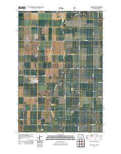 Fairmount North Dakota Historical topographic map, 1:24000 scale, 7.5 X 7.5 Minute, Year 2011