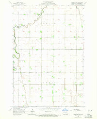 Fairmount NW North Dakota Historical topographic map, 1:24000 scale, 7.5 X 7.5 Minute, Year 1964