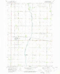 Fairmount North Dakota Historical topographic map, 1:24000 scale, 7.5 X 7.5 Minute, Year 1973
