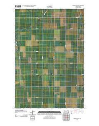 Fairmount NW North Dakota Historical topographic map, 1:24000 scale, 7.5 X 7.5 Minute, Year 2011