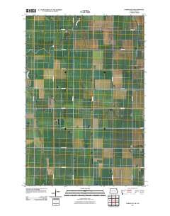 Fairmount NW North Dakota Historical topographic map, 1:24000 scale, 7.5 X 7.5 Minute, Year 2011
