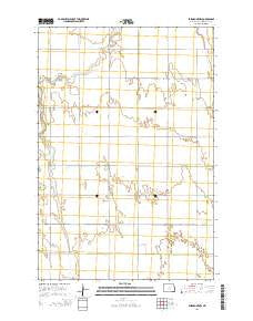 Fairmount NW North Dakota Current topographic map, 1:24000 scale, 7.5 X 7.5 Minute, Year 2014