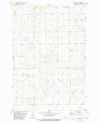 Fallon NE North Dakota Historical topographic map, 1:24000 scale, 7.5 X 7.5 Minute, Year 1980