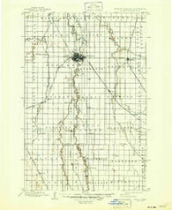Fargo North Dakota Historical topographic map, 1:125000 scale, 30 X 30 Minute, Year 1897