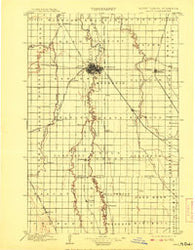 Fargo North Dakota Historical topographic map, 1:125000 scale, 30 X 30 Minute, Year 1897