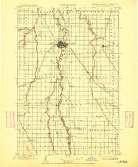 Fargo North Dakota Historical topographic map, 1:125000 scale, 30 X 30 Minute, Year 1897