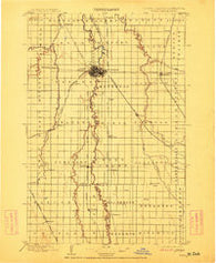 Fargo North Dakota Historical topographic map, 1:125000 scale, 30 X 30 Minute, Year 1897