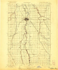 Fargo North Dakota Historical topographic map, 1:125000 scale, 30 X 30 Minute, Year 1897
