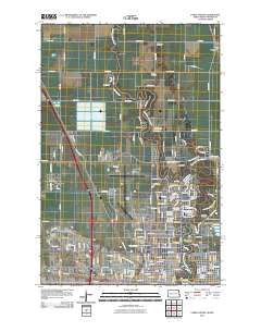 Fargo North North Dakota Historical topographic map, 1:24000 scale, 7.5 X 7.5 Minute, Year 2011