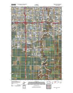 Fargo South North Dakota Historical topographic map, 1:24000 scale, 7.5 X 7.5 Minute, Year 2011