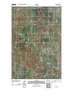 Fayette North Dakota Historical topographic map, 1:24000 scale, 7.5 X 7.5 Minute, Year 2011