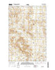 Fayette North Dakota Current topographic map, 1:24000 scale, 7.5 X 7.5 Minute, Year 2014