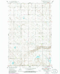 Fessenden SW North Dakota Historical topographic map, 1:24000 scale, 7.5 X 7.5 Minute, Year 1949