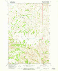 Figure 4 Ranch North Dakota Historical topographic map, 1:24000 scale, 7.5 X 7.5 Minute, Year 1970