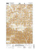 Figure 4 Ranch North Dakota Current topographic map, 1:24000 scale, 7.5 X 7.5 Minute, Year 2014