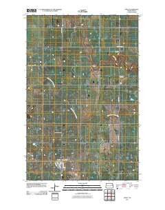 Finley North Dakota Historical topographic map, 1:24000 scale, 7.5 X 7.5 Minute, Year 2011