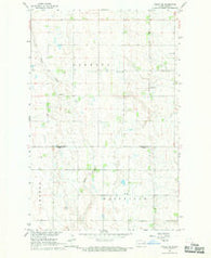Finley NE North Dakota Historical topographic map, 1:24000 scale, 7.5 X 7.5 Minute, Year 1967