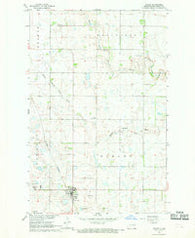 Finley North Dakota Historical topographic map, 1:24000 scale, 7.5 X 7.5 Minute, Year 1967