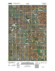 Flasher North Dakota Historical topographic map, 1:24000 scale, 7.5 X 7.5 Minute, Year 2011
