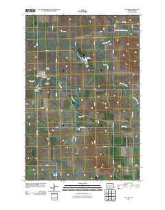 Flasher North Dakota Historical topographic map, 1:24000 scale, 7.5 X 7.5 Minute, Year 2011