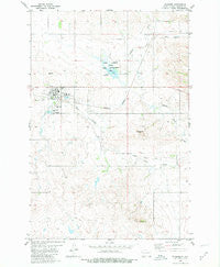 Flasher North Dakota Historical topographic map, 1:24000 scale, 7.5 X 7.5 Minute, Year 1980