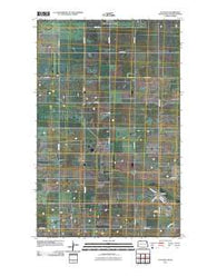 Flaxton North Dakota Historical topographic map, 1:24000 scale, 7.5 X 7.5 Minute, Year 2011