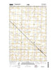 Flaxton North Dakota Current topographic map, 1:24000 scale, 7.5 X 7.5 Minute, Year 2014