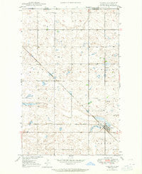 Flaxton North Dakota Historical topographic map, 1:24000 scale, 7.5 X 7.5 Minute, Year 1947