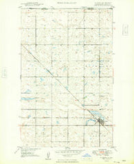 Flaxton North Dakota Historical topographic map, 1:24000 scale, 7.5 X 7.5 Minute, Year 1948