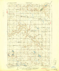 Flora North Dakota Historical topographic map, 1:62500 scale, 15 X 15 Minute, Year 1932