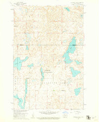 Florence Lake North Dakota Historical topographic map, 1:24000 scale, 7.5 X 7.5 Minute, Year 1960