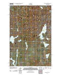 Florence Lake North Dakota Historical topographic map, 1:24000 scale, 7.5 X 7.5 Minute, Year 2011