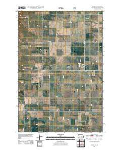 Forbes North Dakota Historical topographic map, 1:24000 scale, 7.5 X 7.5 Minute, Year 2011