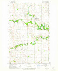 Fordville North Dakota Historical topographic map, 1:24000 scale, 7.5 X 7.5 Minute, Year 1963