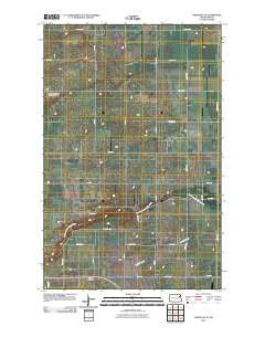 Fordville SE North Dakota Historical topographic map, 1:24000 scale, 7.5 X 7.5 Minute, Year 2011