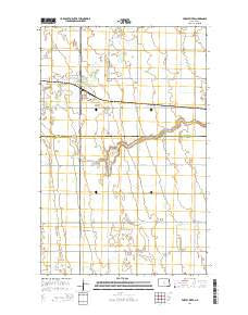 Forest River North Dakota Current topographic map, 1:24000 scale, 7.5 X 7.5 Minute, Year 2014