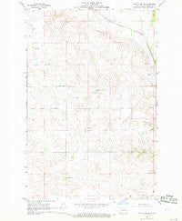 Fort Clark NE North Dakota Historical topographic map, 1:24000 scale, 7.5 X 7.5 Minute, Year 1968