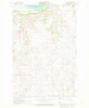 Fort Clark North Dakota Historical topographic map, 1:24000 scale, 7.5 X 7.5 Minute, Year 1968