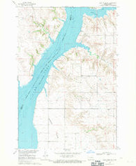 Fort Yates NE North Dakota Historical topographic map, 1:24000 scale, 7.5 X 7.5 Minute, Year 1968