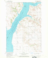 Fort Yates NE North Dakota Historical topographic map, 1:24000 scale, 7.5 X 7.5 Minute, Year 1968