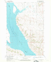 Fort Yates SE North Dakota Historical topographic map, 1:24000 scale, 7.5 X 7.5 Minute, Year 1968