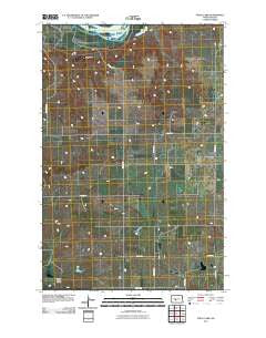 Fort Clark North Dakota Historical topographic map, 1:24000 scale, 7.5 X 7.5 Minute, Year 2011