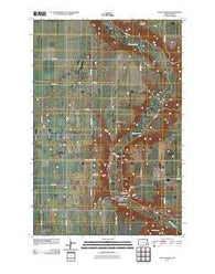 Fort Ransom North Dakota Historical topographic map, 1:24000 scale, 7.5 X 7.5 Minute, Year 2011