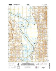 Fort Rice North Dakota Current topographic map, 1:24000 scale, 7.5 X 7.5 Minute, Year 2014